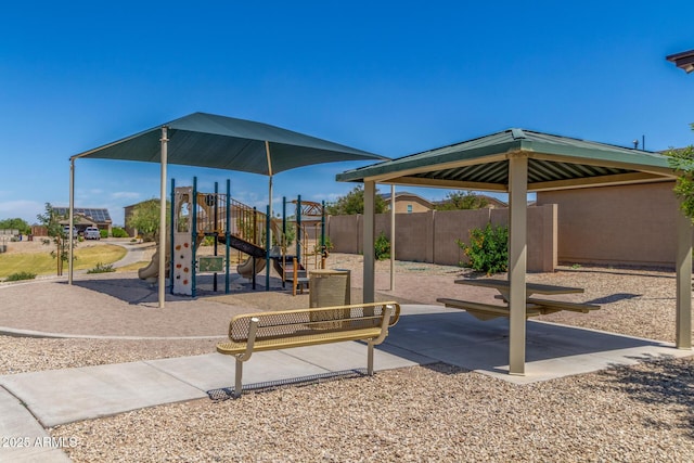 255 W Dewey Ave, Coolidge, AZ 85128 - community play area featuring a gazebo and fence
