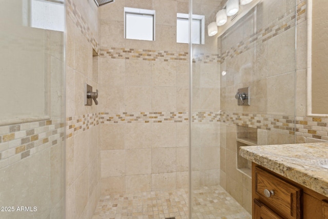 4718 E Woburn Ln, Cave Creek, AZ 85331 - full bath with a shower stall and vanity
