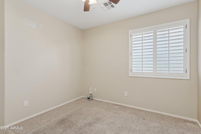 4718 E Woburn Ln, Cave Creek, AZ 85331 - carpeted empty room with ceiling fan and baseboards