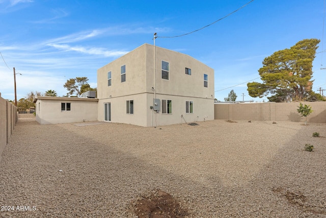 view of rear view of house