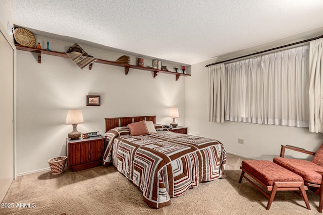 1108 N Oro Vis, Litchfield Park, AZ 85340 - carpeted bedroom with a textured ceiling