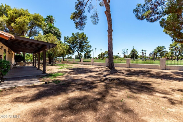 1108 N Oro Vis, Litchfield Park, AZ 85340 - view of yard with a patio