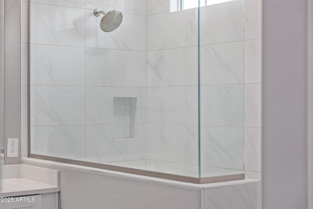 17118 N 50th Way, Scottsdale, AZ 85254 - full bath featuring a tile shower and vanity