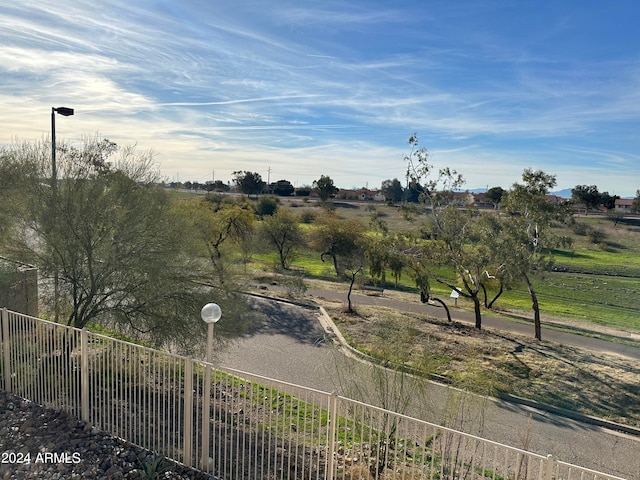 view of home's community with a rural view