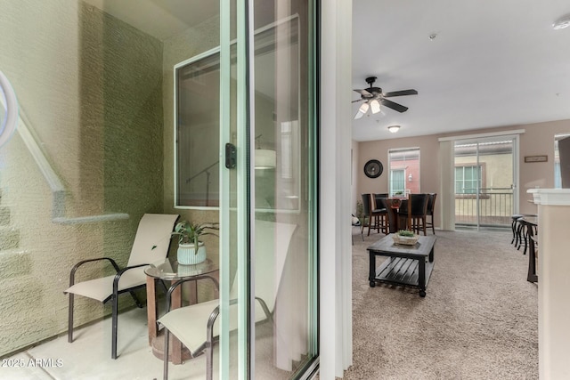 1920 E Bell Rd Unit 1189, Phoenix, AZ 85022 - balcony with a ceiling fan