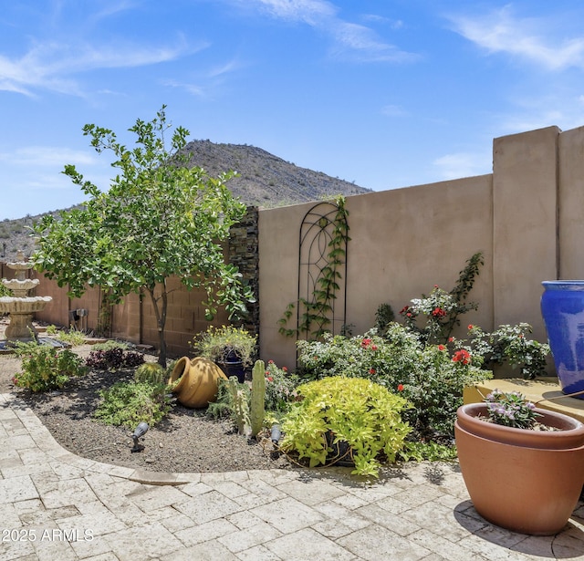 10310 N 135th Way, Scottsdale, AZ 85259 - view of patio featuring a mountain view