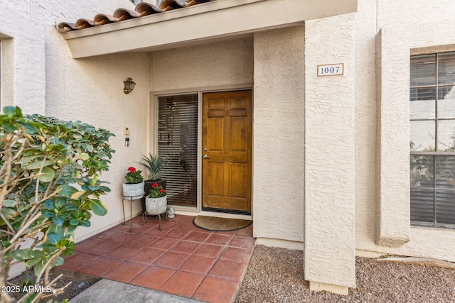 view of entrance to property