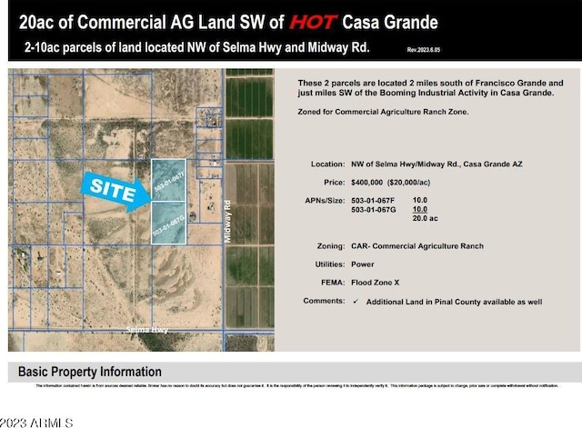 Listing photo 2 for 0 S Midway Rd -, Unit Casa Grande AZ 85193