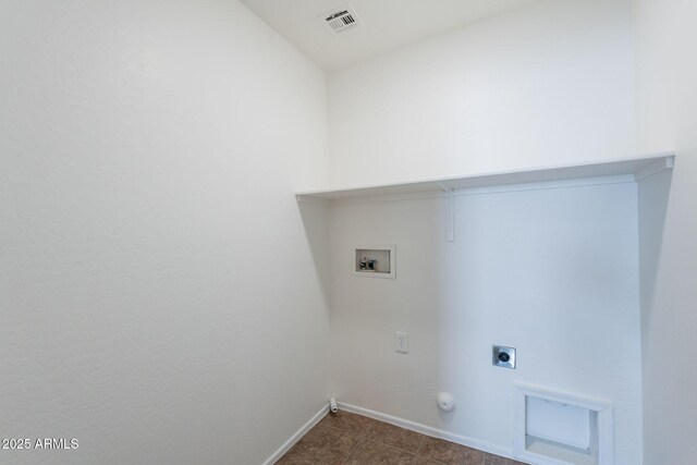 8854 W Aster Dr, Peoria, AZ 85381 - laundry room featuring hookup for a gas dryer, washer hookup, baseboards, and electric dryer hookup