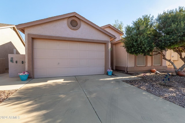 1871 E Westchester Dr, Chandler, AZ 85249 - ranch-style home featuring stucco siding, an outbuilding, an attached garage, and driveway