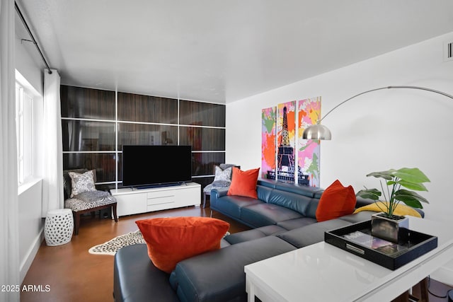 view of living area