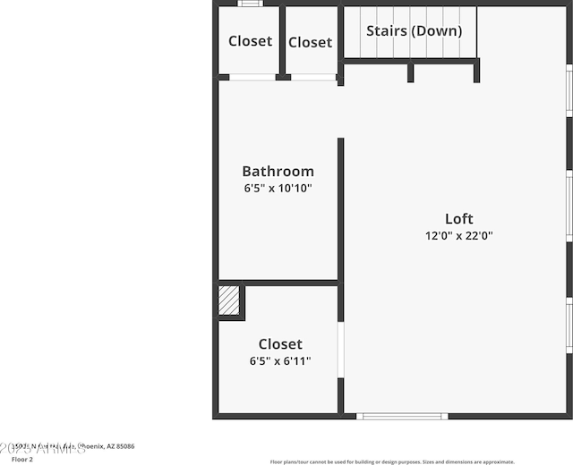 35005 N Central Ave, Phoenix, AZ 85086 - room layout