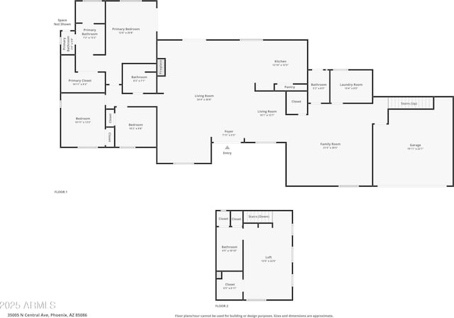 35005 N Central Ave, Phoenix, AZ 85086 - property floor plan