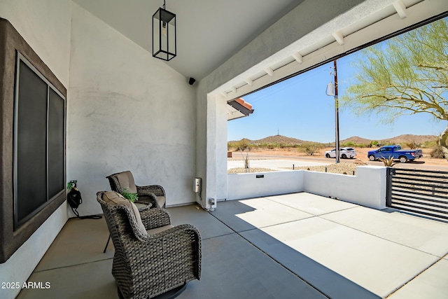 35005 N Central Ave, Phoenix, AZ 85086 - view of patio featuring a mountain view