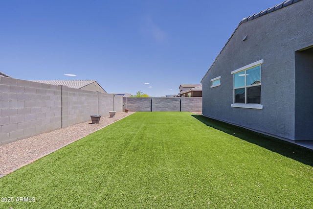 view of yard