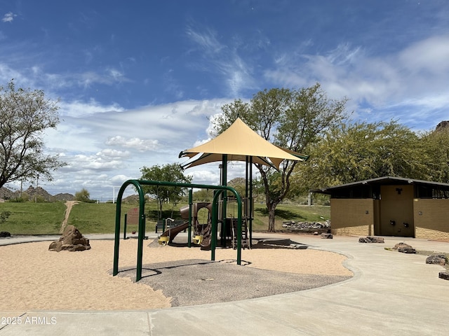 view of community play area