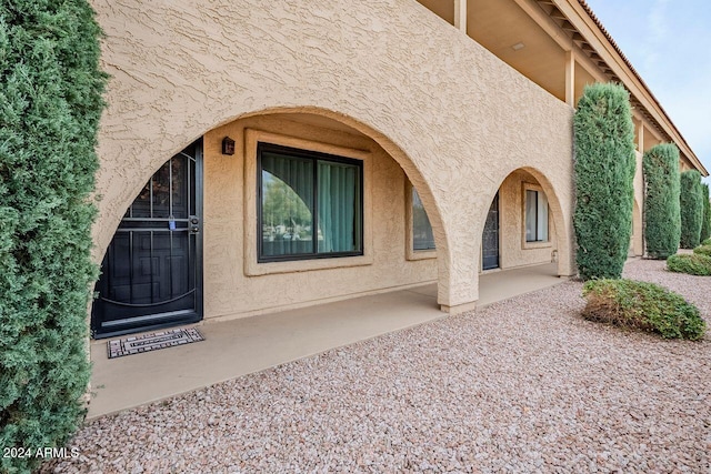 view of property entrance