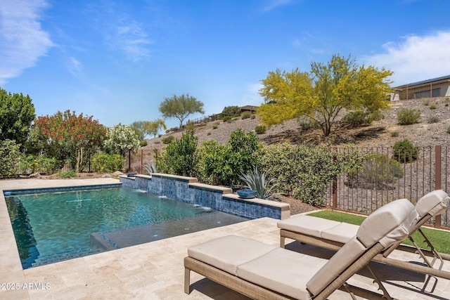 3326 Josey Wales Way, Wickenburg, AZ 85390 - view of pool featuring fence and a patio area