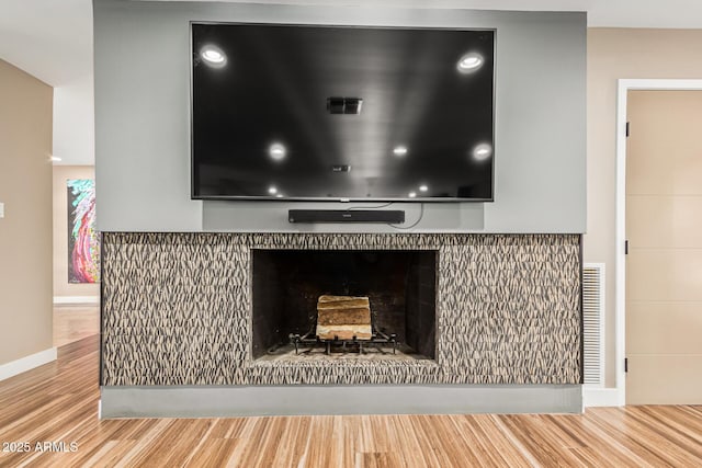 room details featuring wood-type flooring