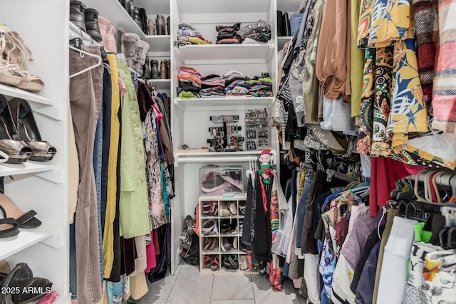 view of spacious closet