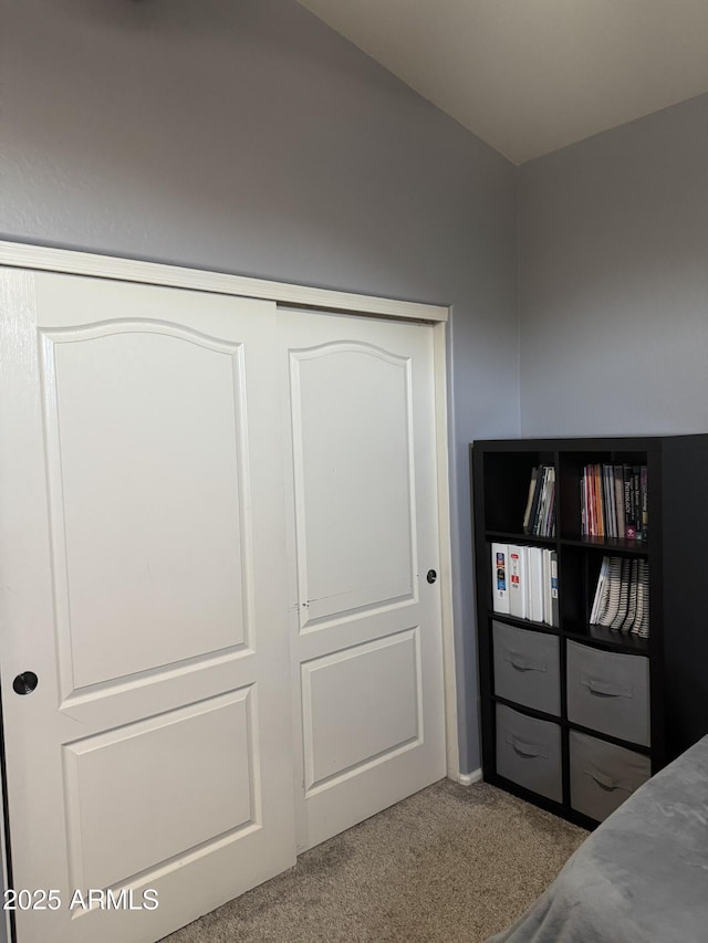 9108 W Kirby Ave, Tolleson, AZ 85353 - carpeted bedroom featuring vaulted ceiling