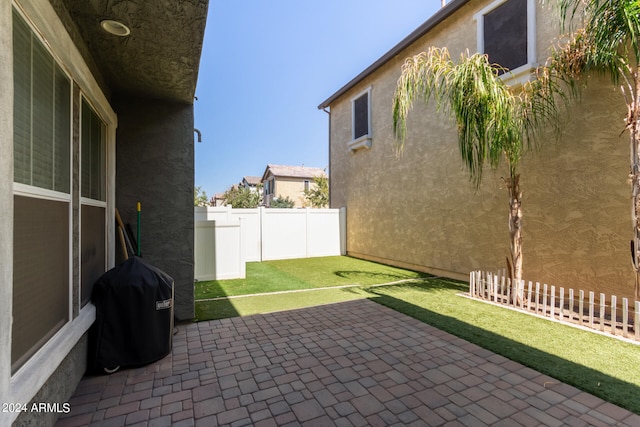 view of patio / terrace with grilling area