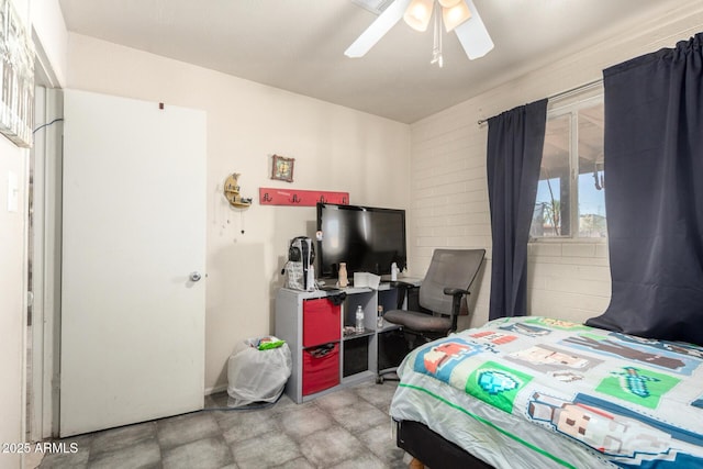 4403 N 56th Dr, Phoenix, AZ 85031 - bedroom featuring a ceiling fan