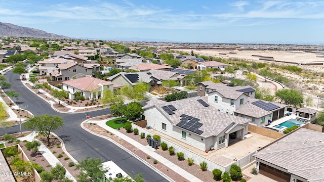 20421 W Legend Trl, Buckeye, AZ 85396 - aerial perspective of suburban area with a mountainous background