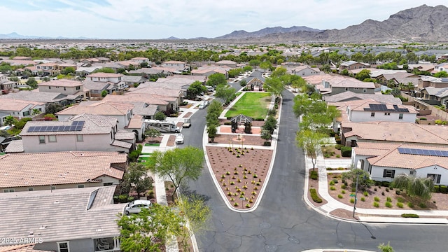 20421 W Legend Trl, Buckeye, AZ 85396 - aerial view of residential area featuring a mountain backdrop