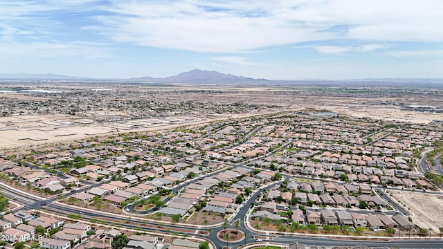 20421 W Legend Trl, Buckeye, AZ 85396 - aerial overview of property's location with nearby suburban area and mountains