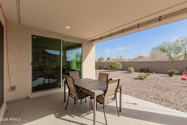 view of patio