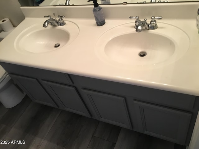 10489 S 182nd Dr, Goodyear, AZ 85338 - bathroom featuring a sink and double vanity