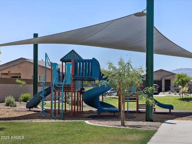 view of community playground