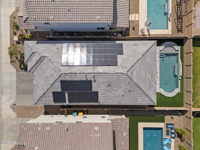 drone / aerial view