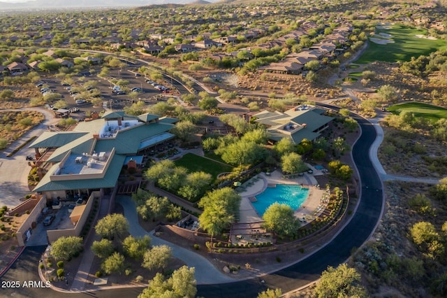drone / aerial view