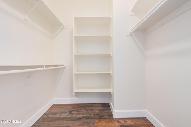 5713 W Rowel Rd, Phoenix, AZ 85083 - walk in closet with dark hardwood / wood-style floors