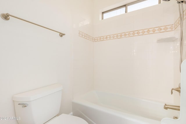 5713 W Rowel Rd, Phoenix, AZ 85083 - bathroom with toilet and tiled shower / bath