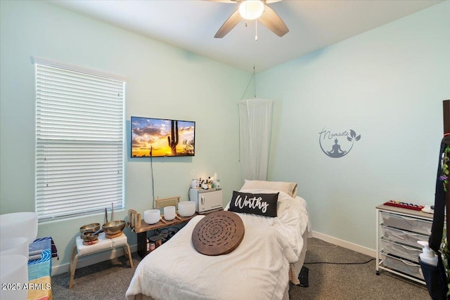 18577 W Coolidge St, Goodyear, AZ 85395 - bedroom featuring carpet, baseboards, and a ceiling fan