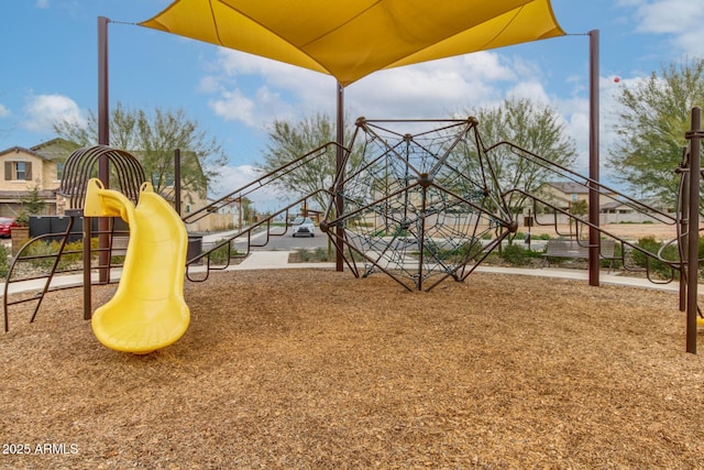 view of communal playground