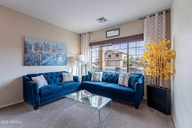13318 W Indianola Ave, Litchfield Park, AZ 85340 - living room with carpet flooring and baseboards