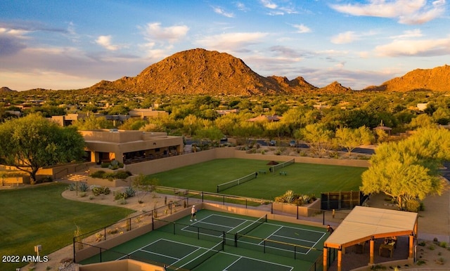 view of mountain view