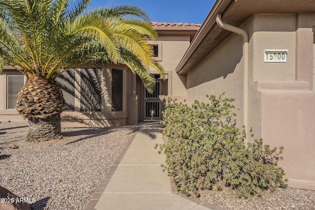 view of property entrance