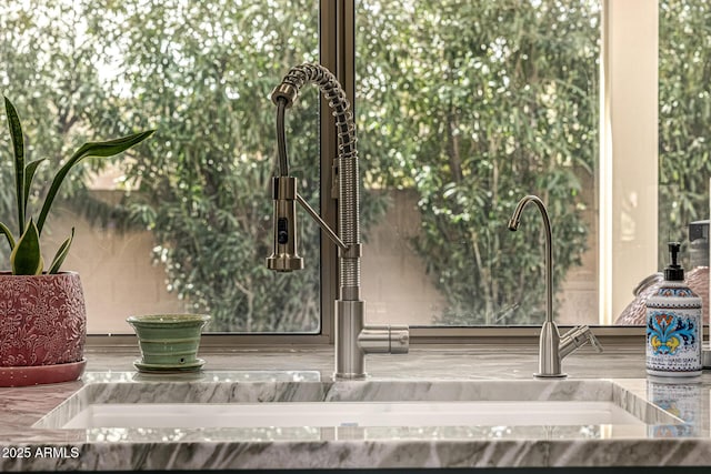 details featuring a sink