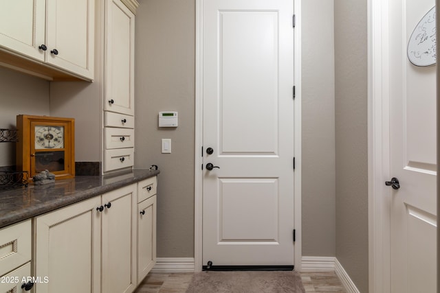 view of laundry room