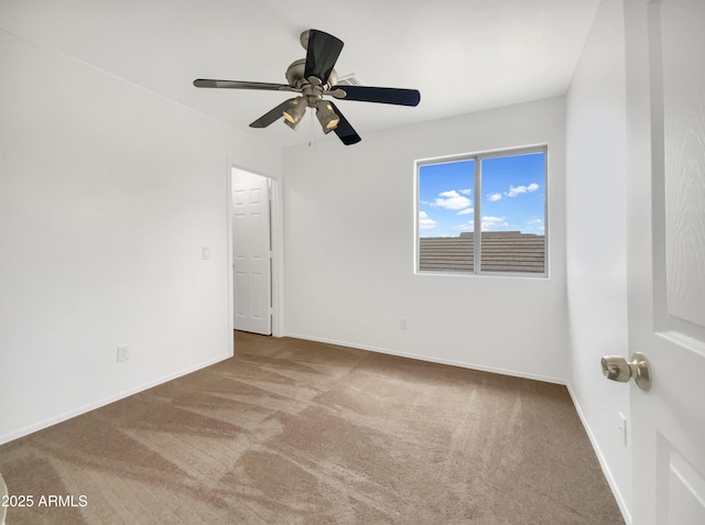 1078 E Poncho Ln, San Tan Valley, AZ 85143 - carpeted empty room featuring a ceiling fan and baseboards