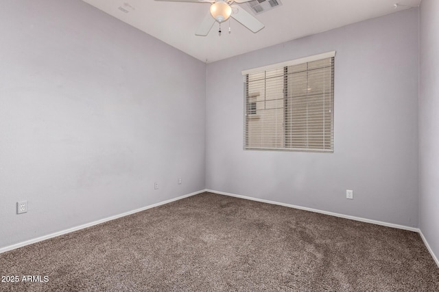 3756 E Kerry Ln, Phoenix, AZ 85050 - carpeted empty room with ceiling fan and baseboards