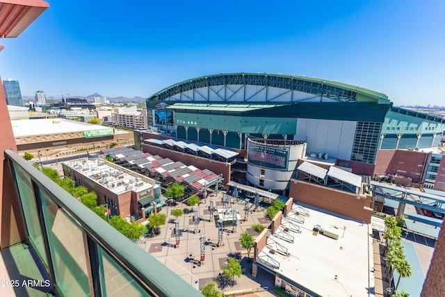 exterior space featuring a city view