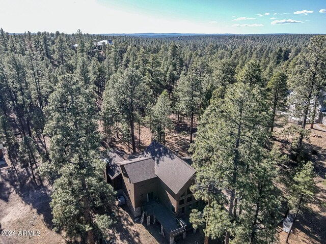 2353 Florian Meadow Trl, Overgaard, AZ 85933 - birds eye view of property with a forest view