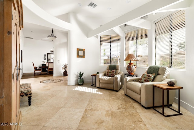 15816 E Eagle Crest Rd, Fountain Hills, AZ 85268 - living room with baseboards
