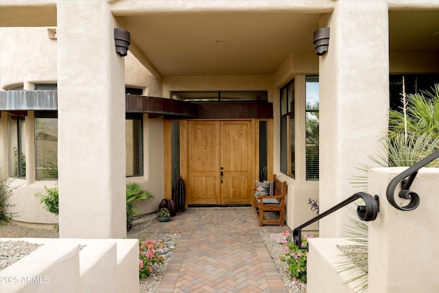 15816 E Eagle Crest Rd, Fountain Hills, AZ 85268 - entrance to property with stucco siding